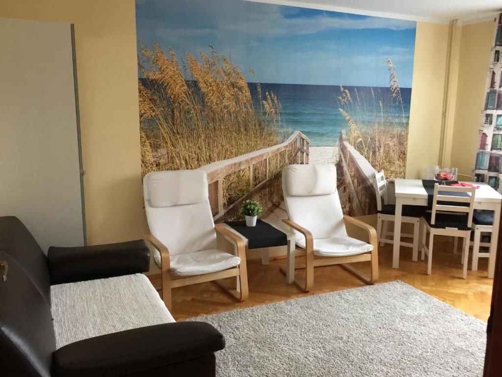 Апартаменты Apartament Nadmorski Brzeźno Гданьск-31